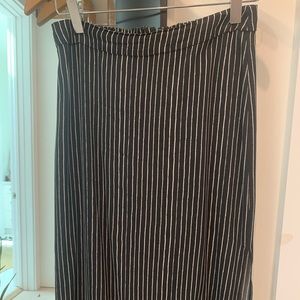 Madewell striped skirt